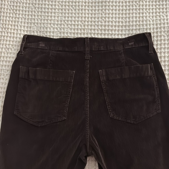 Madewell Dark Brown Flare Pants - Picture 7 of 8